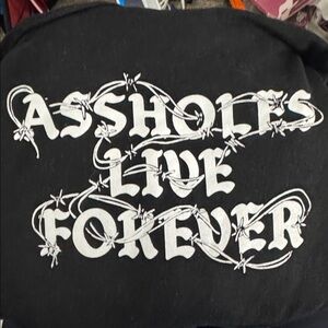 Black Graphic HOODIE